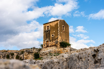 old house in the mountains