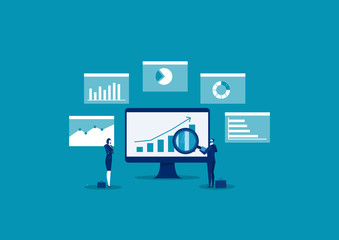 business analytical data experts manage the data.