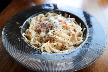 spaghetti or spaghetti carbonara