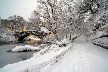 Gapstow-Brücke im Central Park