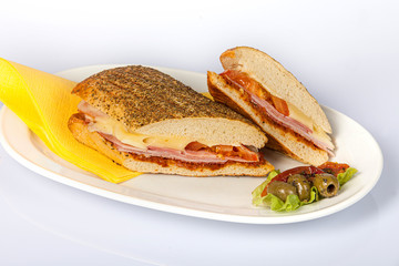 Käse-Schinken-Baguette_0637