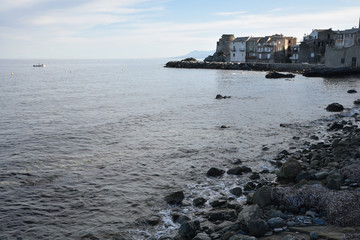 Erbalunga au cr&eacute;puscule, Corse