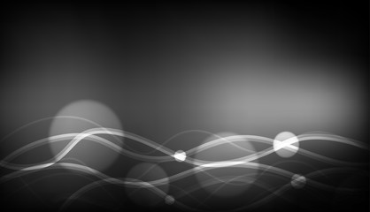 Background template design with gray light