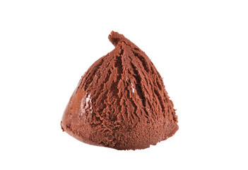 ice cream isolated on white background