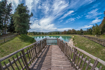 Obraz premium Laghetto in montagna