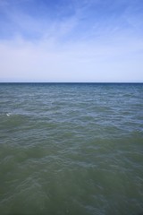 Blick auf die Ostsee in Wustrow auf dem Fischland (Mecklenburg-Vorpommern)