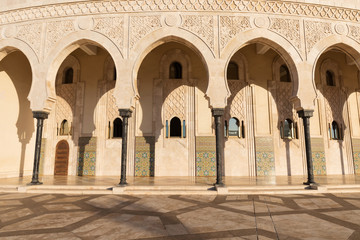 Hassan II Mosque is a mosque in Casablanca, Morocco. It is the largest mosque in Africa and the 3rd...