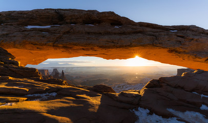 Beautiful Canyon lands national park.