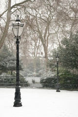 Winter London Park