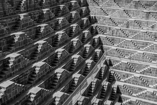 Abhaneri Stepwell In India