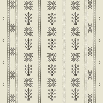 Batak ethnic seamless pattern motif ulos