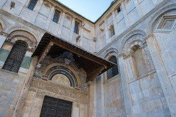 Lateral Door at Pisa Cathedral, Pisa, Tuscany, Italy