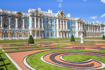 Obraz premium The Catherine Palace in Saint Petersburg, Russia