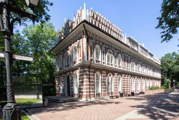 Tsaritsyno Palace of queen Catherine the Great Russia
