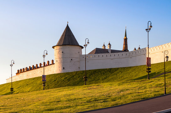 South-west Tower Of Kazan Kremlin