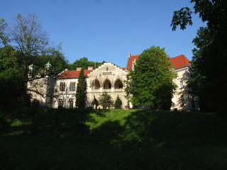 Fototapeta na wymiar Pałac w Młoszowej