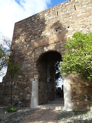 alcazaba malaga andalusia spain