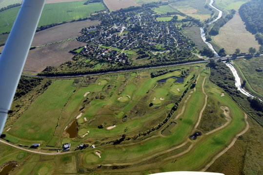 Wackerow und Golfplatz bei Greifswald 2014