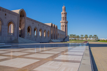 Fototapeta na wymiar Moschee im Oman