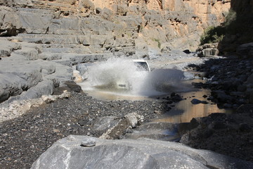 Wadi im Oman