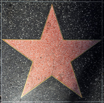 empty star on Hollywood Walk of Fame