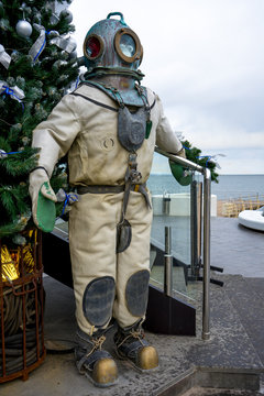 Scuba Diving Suit - Special Equipment Designed To Isolate The Diver From The External Environment.