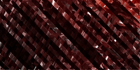 futuristic modern stripes art with very dark red, indian red and old mauve colors