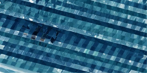 shiny futuristic modern stripes background with teal blue, pastel blue and cadet blue colors