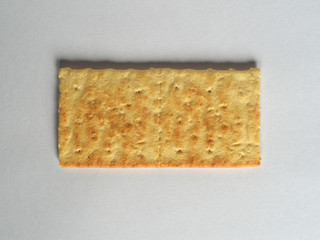 salted cracker biscuit