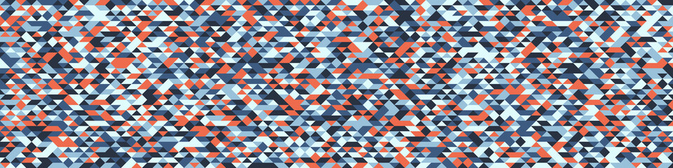Pattern with random colored Diamonds Generative Art background illustration