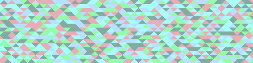 Obraz premium Pattern with random colored Diamonds Generative Art background illustration