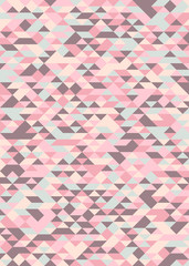 Pattern with random colored Diamonds Generative Art background illustration