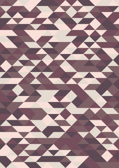 Pattern with random colored Diamonds Generative Art background illustration