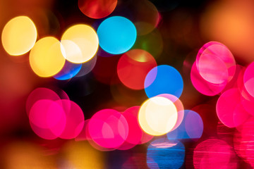 Abstract christmas light