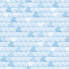 Abstract seamless pattern of tiles fitted to each other, in light blue colors
