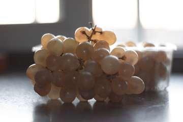 Uvas por navidad saludable celebración