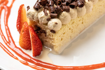 Pastel de tres leches (tres leches cake)