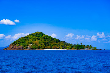 Fototapeta premium Insel im Wasser