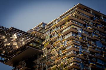 Fototapeta premium Balcony City