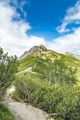 wejście na giewont w tatrach polskich