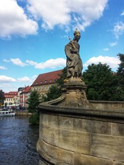 statue in Bamberg