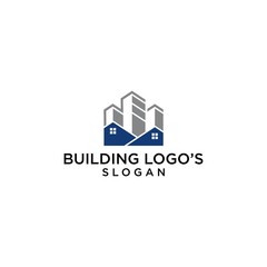 building logo simple premium