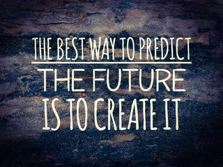 motivation and inspiration quote on wooden background