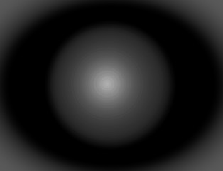 ball on black background with space for text