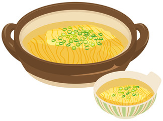 鍋　〆　中華麺