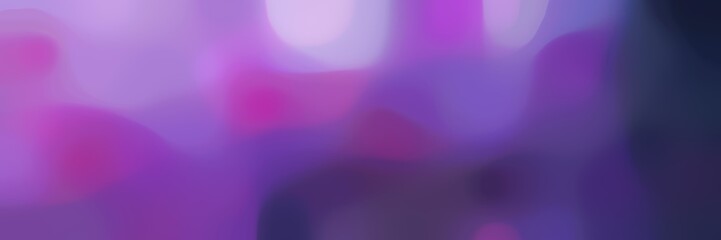 blurred bokeh horizontal background bokeh graphic with moderate violet, very dark violet and very dark magenta colors and free text space