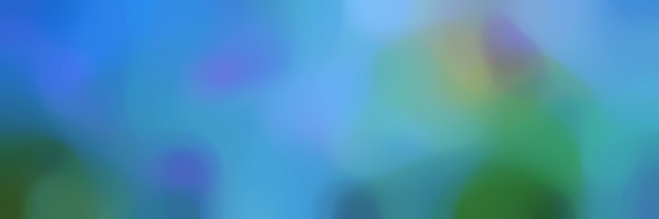 blurred horizontal background texture with steel blue, sea green and blue chill colors and space for text