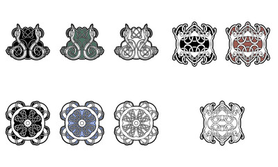 Celtic Ornament Vector Set 3012701