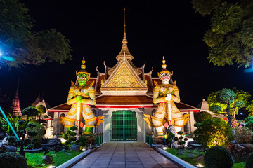 Night Scene at Wat Arun (Sunrise temple)