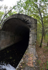 Old tunnel of Stalin. Part of Kiev defense line in WW2 time.Kiev
